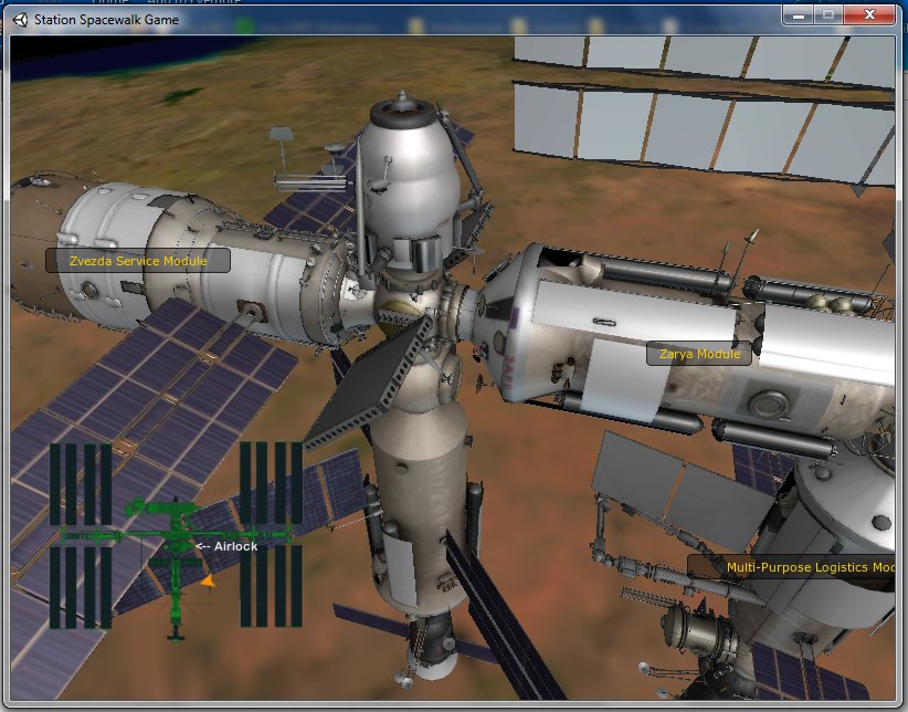 NASA Station Spacewalk Game