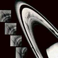 Spokes in den Ringen des Saturn
