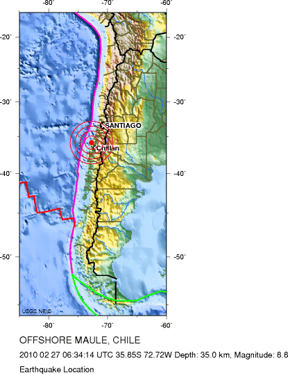 Erdbeben in Chile vom 27. Februar 2010